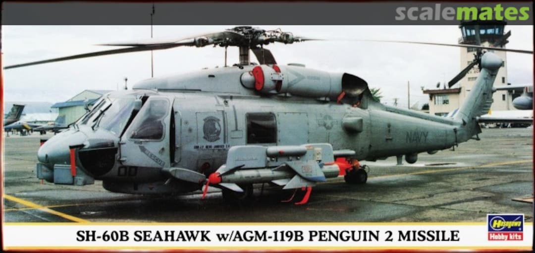 Boxart SH-60B Seahawk w/AGM-119B Penguin 2 Missile 00042 Hasegawa