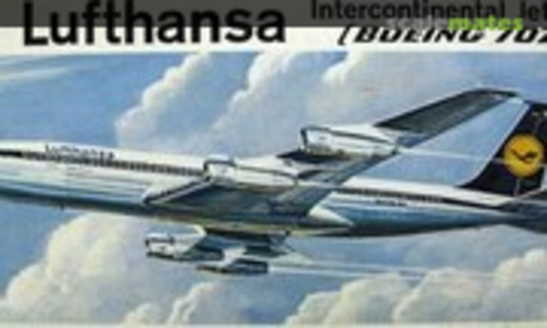 1:139 Lufthansa Intercontinental Jet 707 (Revell H-243)