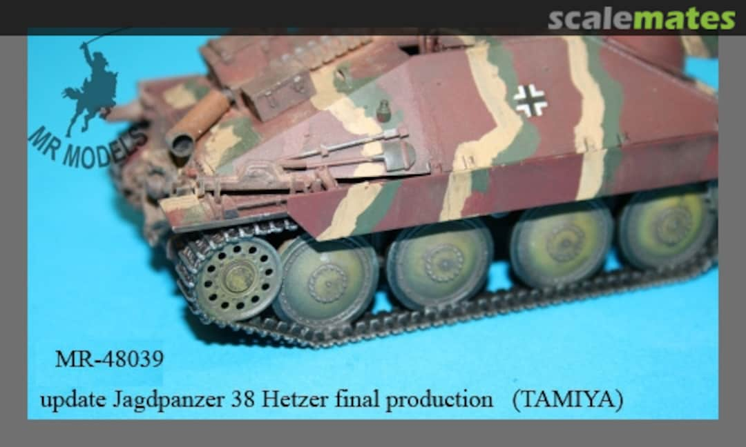 Boxart Leiträder Jagdpanzer 38 Hetzer (4 vers. Ausf.) MR-48039 MR Modellbau