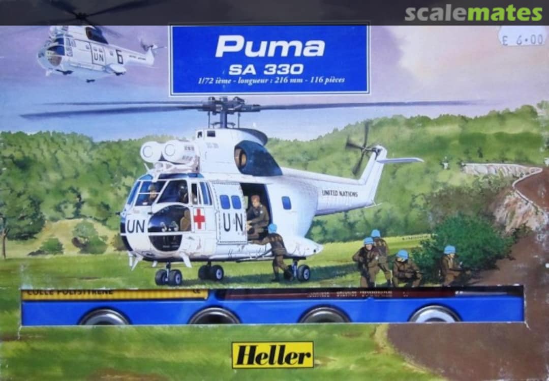 Boxart SA330 Puma 60332 Heller