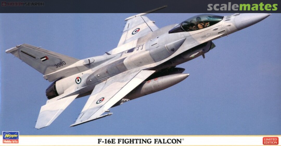 Boxart F-16E Fighting Falcon 09932 Hasegawa