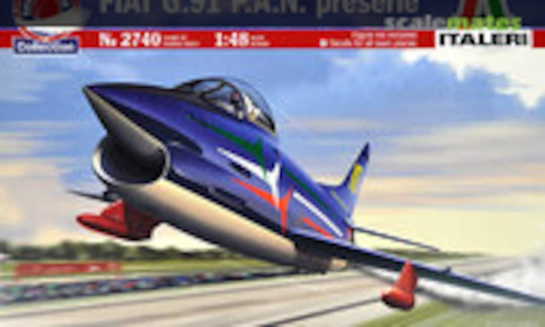 1:48 Fiat G.91 P.A.N. preserie (Italeri 2740)