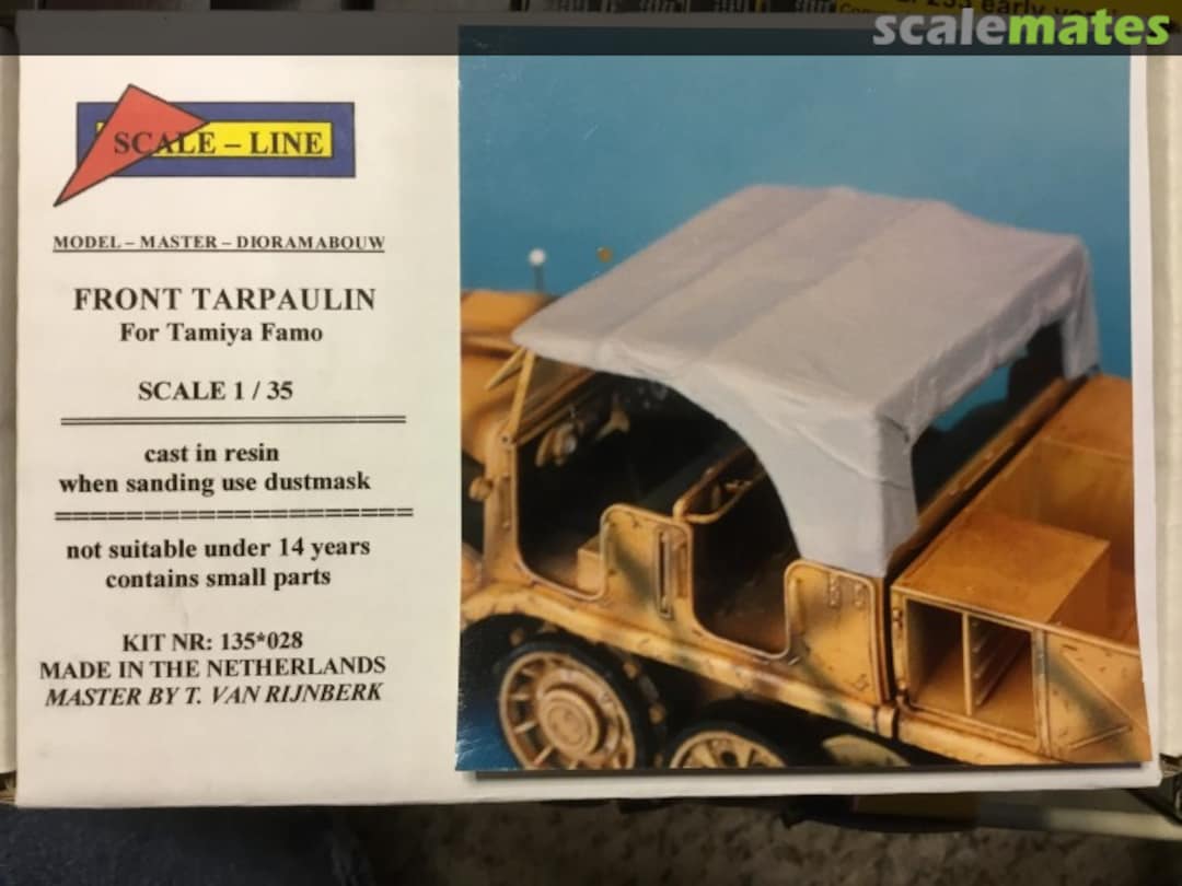 Boxart Front Tarpaulin 135*028 Scale Line