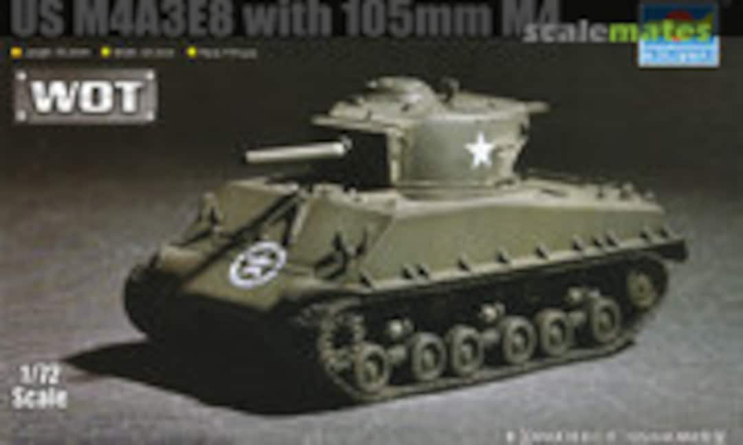 1:72 M4A3E8 with 105mm M4 (Trumpeter 07168)