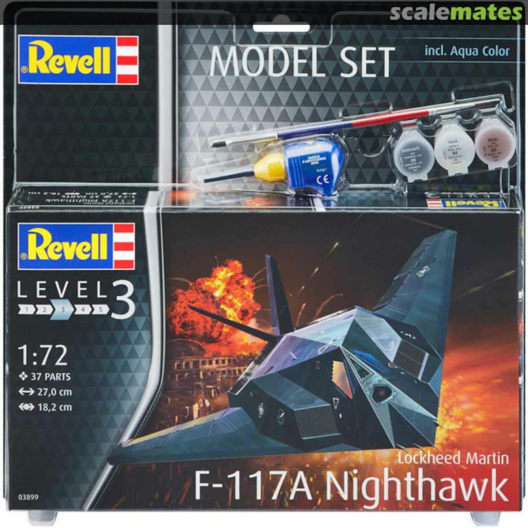 Boxart Lockheed Martin F-117A Nighthawk 63899 Revell