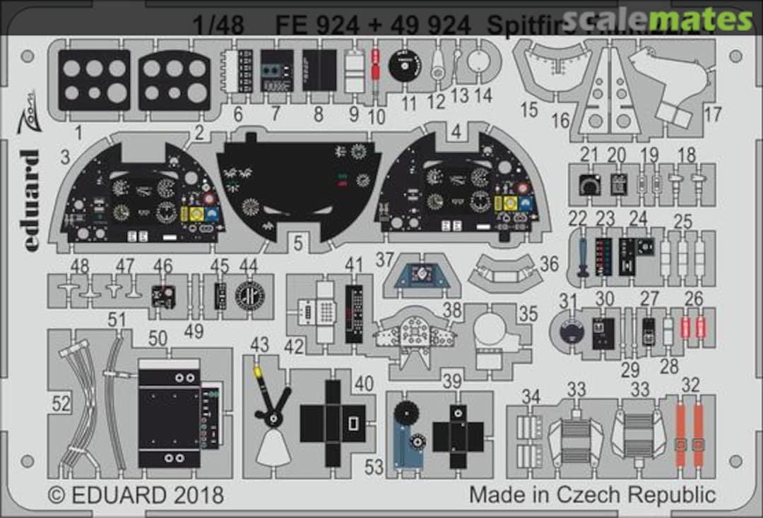 Boxart Spitfire F.Mk.22/24 49924 Eduard