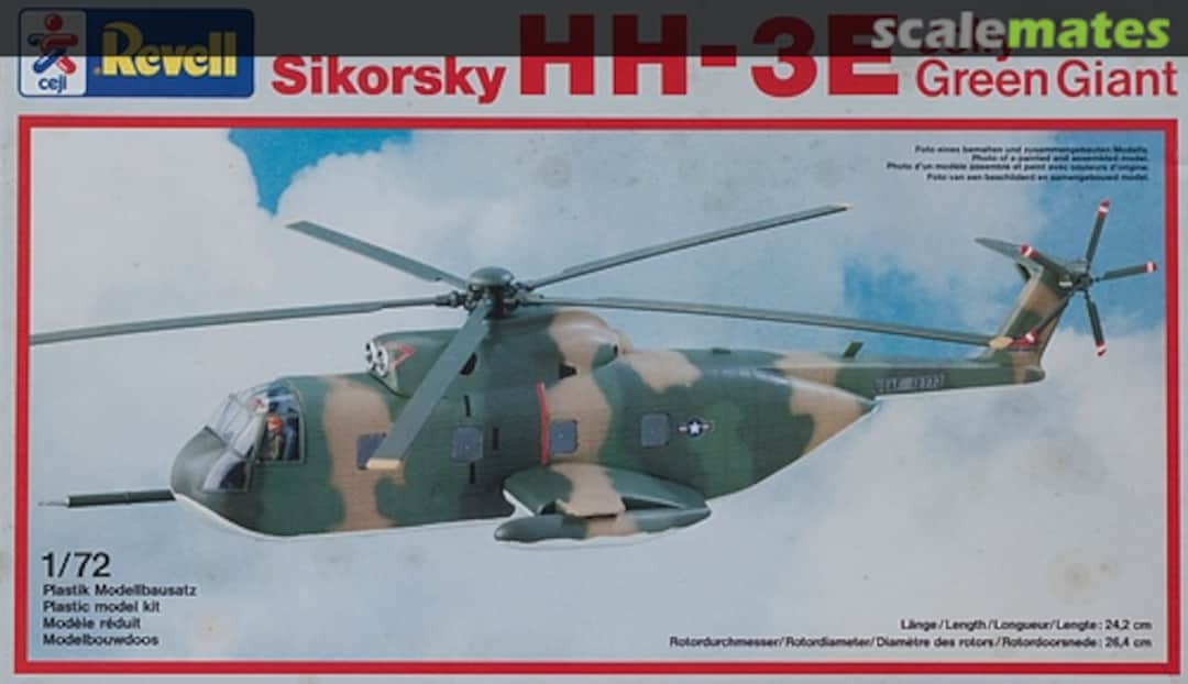 Boxart Sikorsky HH-3E 4428 Revell/ceji