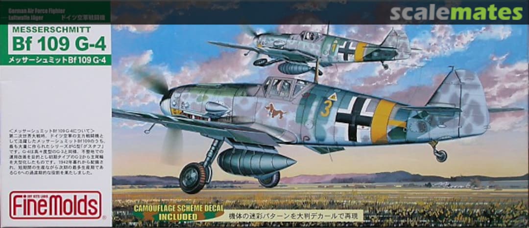 Boxart Messerschmitt Bf 109 G-4 FL7 Fine Molds