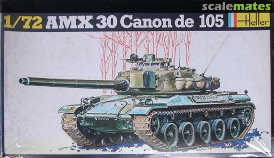 Boxart AMX 30 Canon de 105 199 Heller