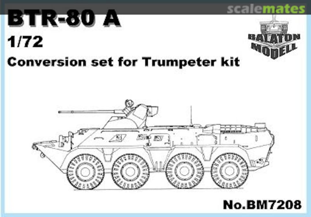 Boxart BTR-80 A BM7208 Balaton Modell