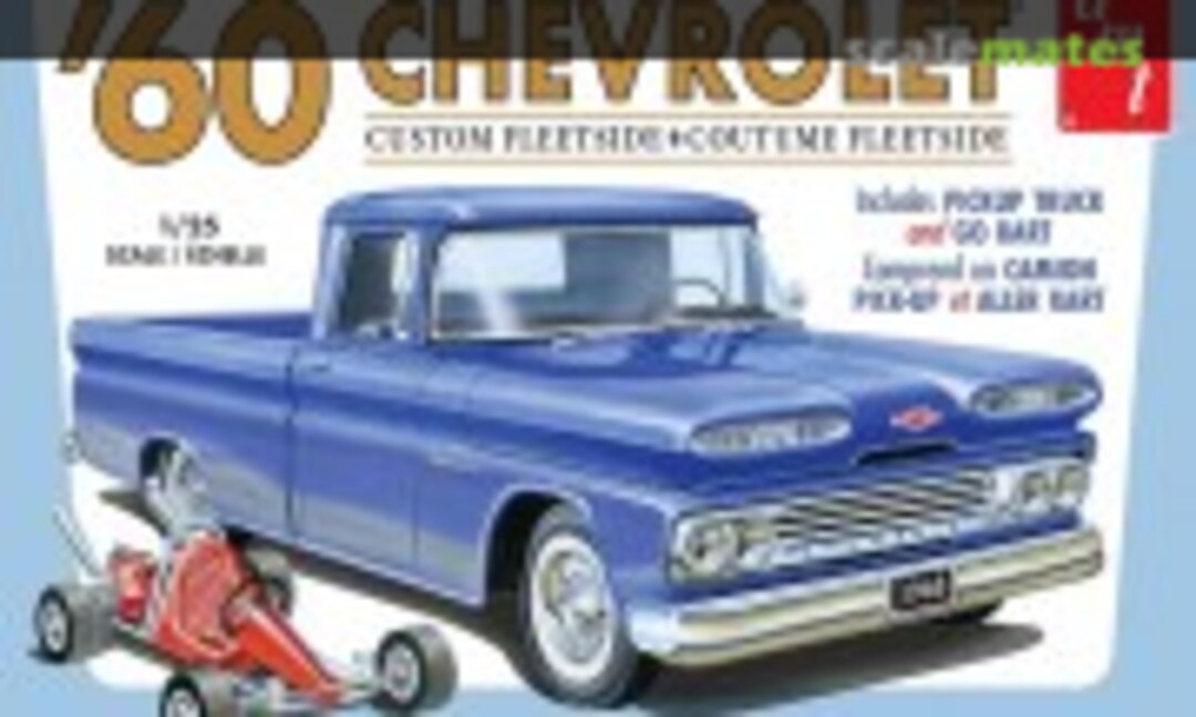 ‘60 Chevrolet custom fleetside (AMT AMT1063M/12)