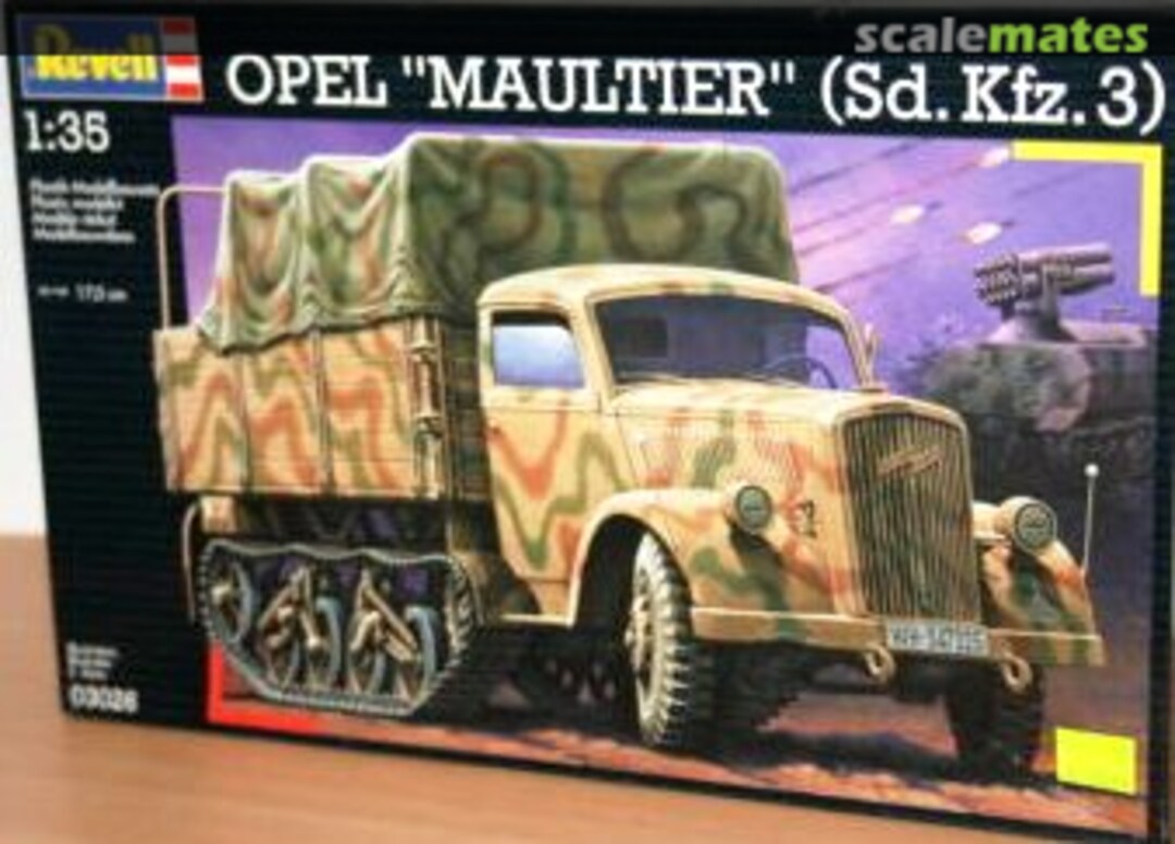 Boxart Opel "Maultier" (Sd.Kfz.3) 03026 Revell