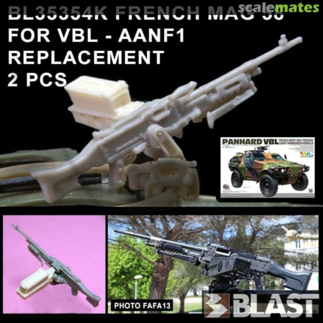 Boxart French MAG 58 for VBL - AANF1 replacement BL35354K Blast Models