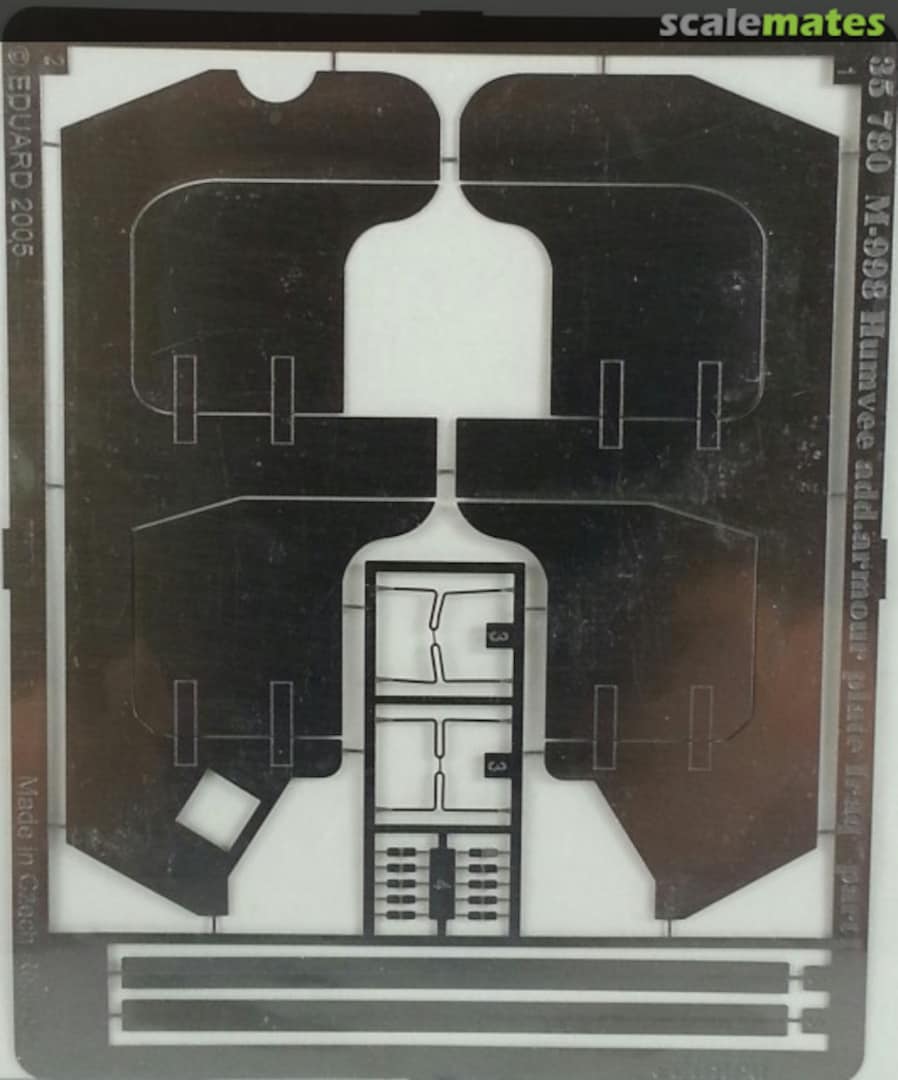 Boxart M-998 Humvee add. armour plate Iraq 35780 Eduard