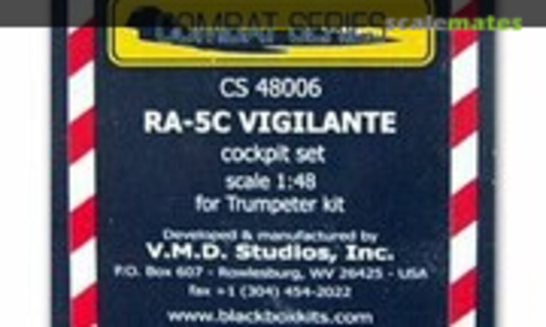 1:48 RA-5C Vigilante Cockpit Set (Black Box CS48006)