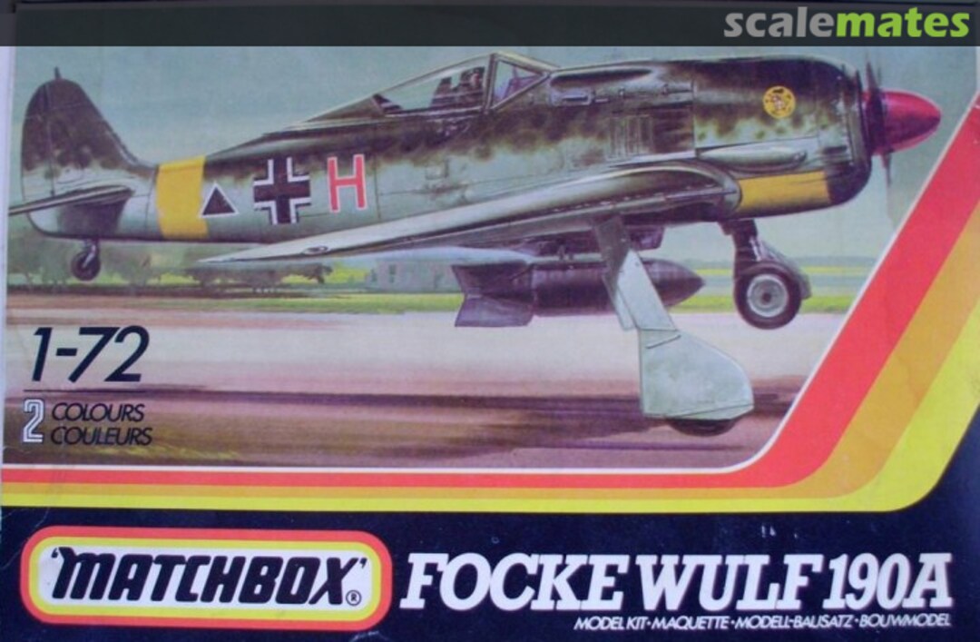 Boxart FockeWulf 190A PK-6 Matchbox