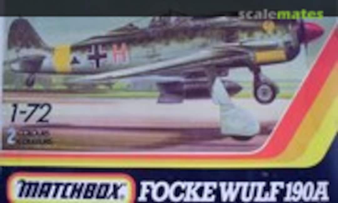 1:72 FockeWulf 190A (Matchbox PK-6)