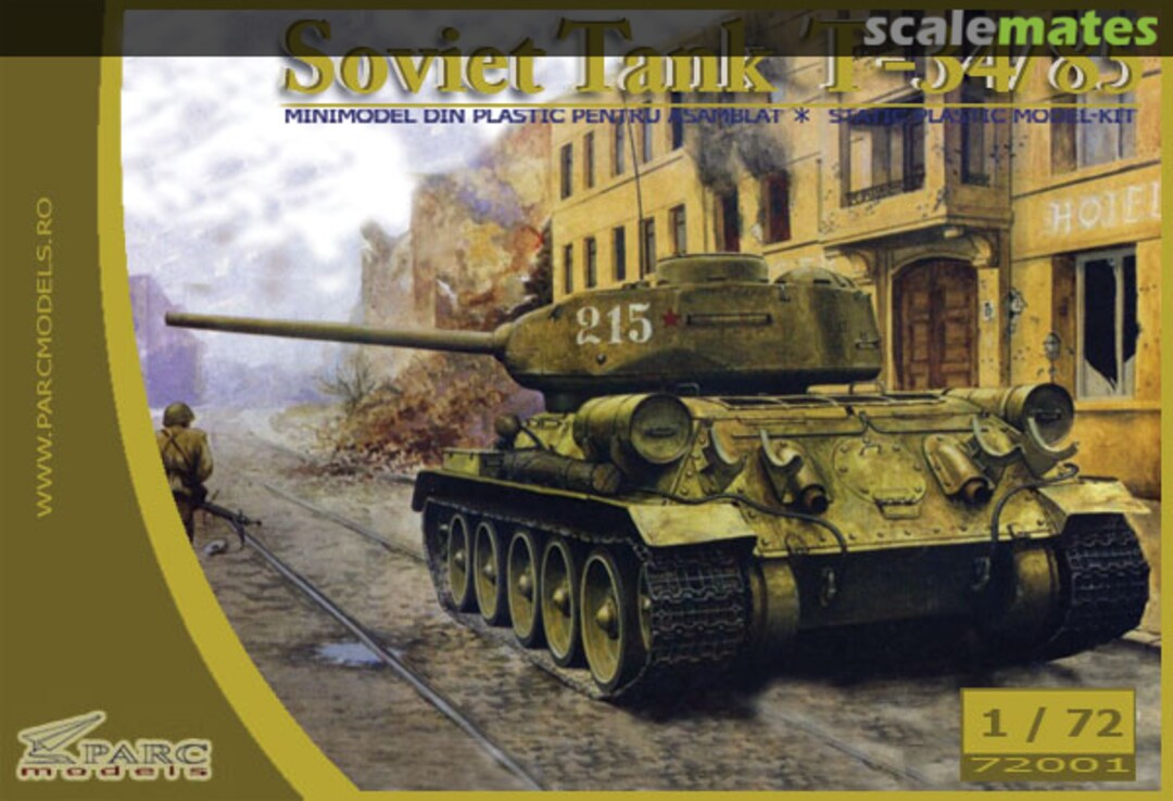 Boxart T-34/85 72001 Parc Models