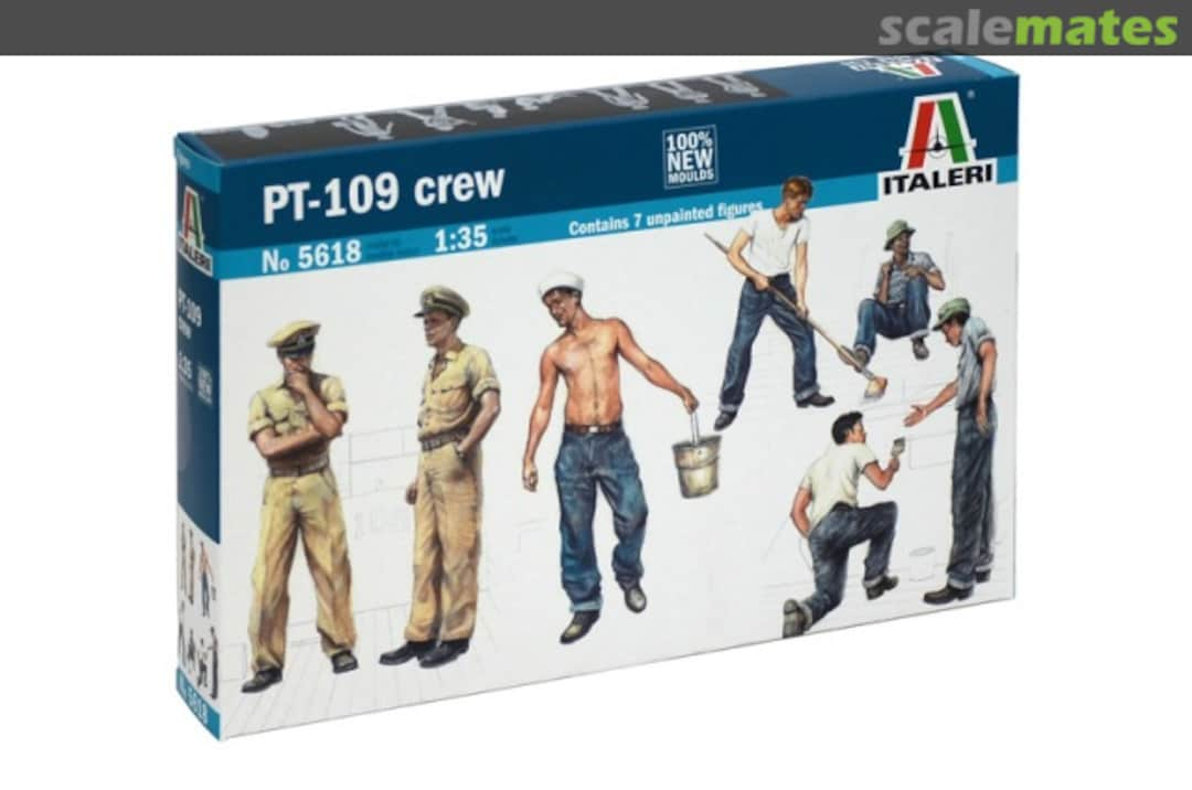 Boxart PT-109 CREW 5618 Italeri