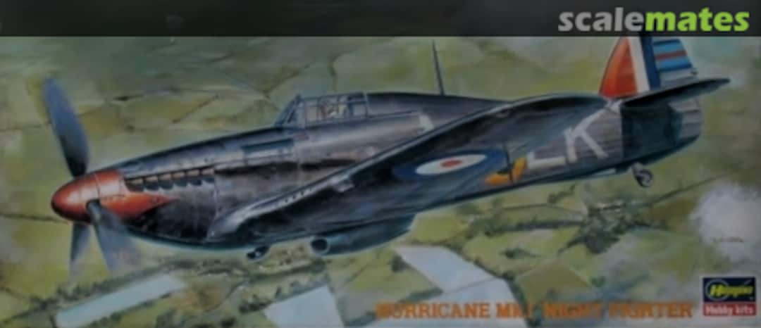 Boxart Hurricane Mk.I `Night Fighter´ 52052 Hasegawa