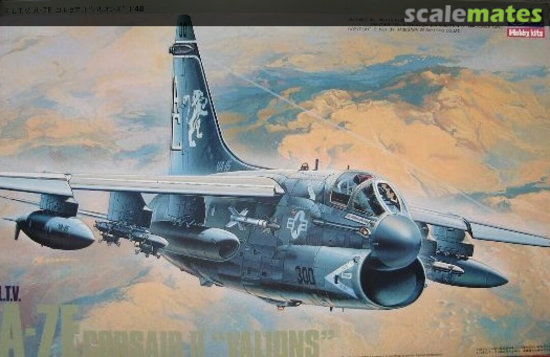 Boxart A-7E Corsair II "Valions" 07014 Hasegawa