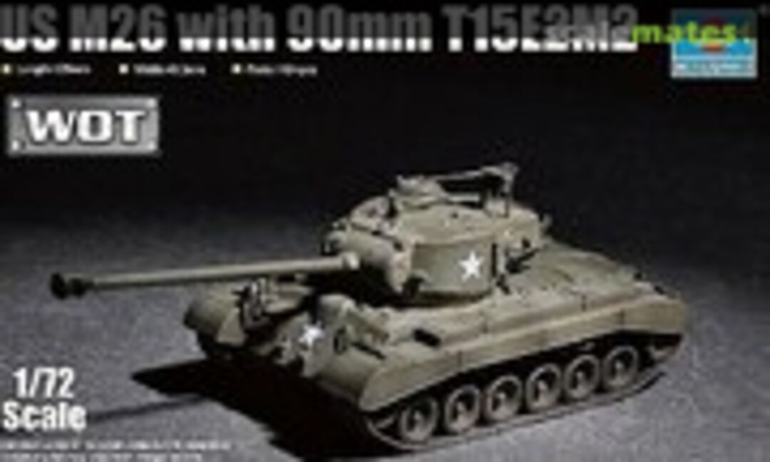 1:72 M26 with 90mm T15E2M2 (Trumpeter 07170)