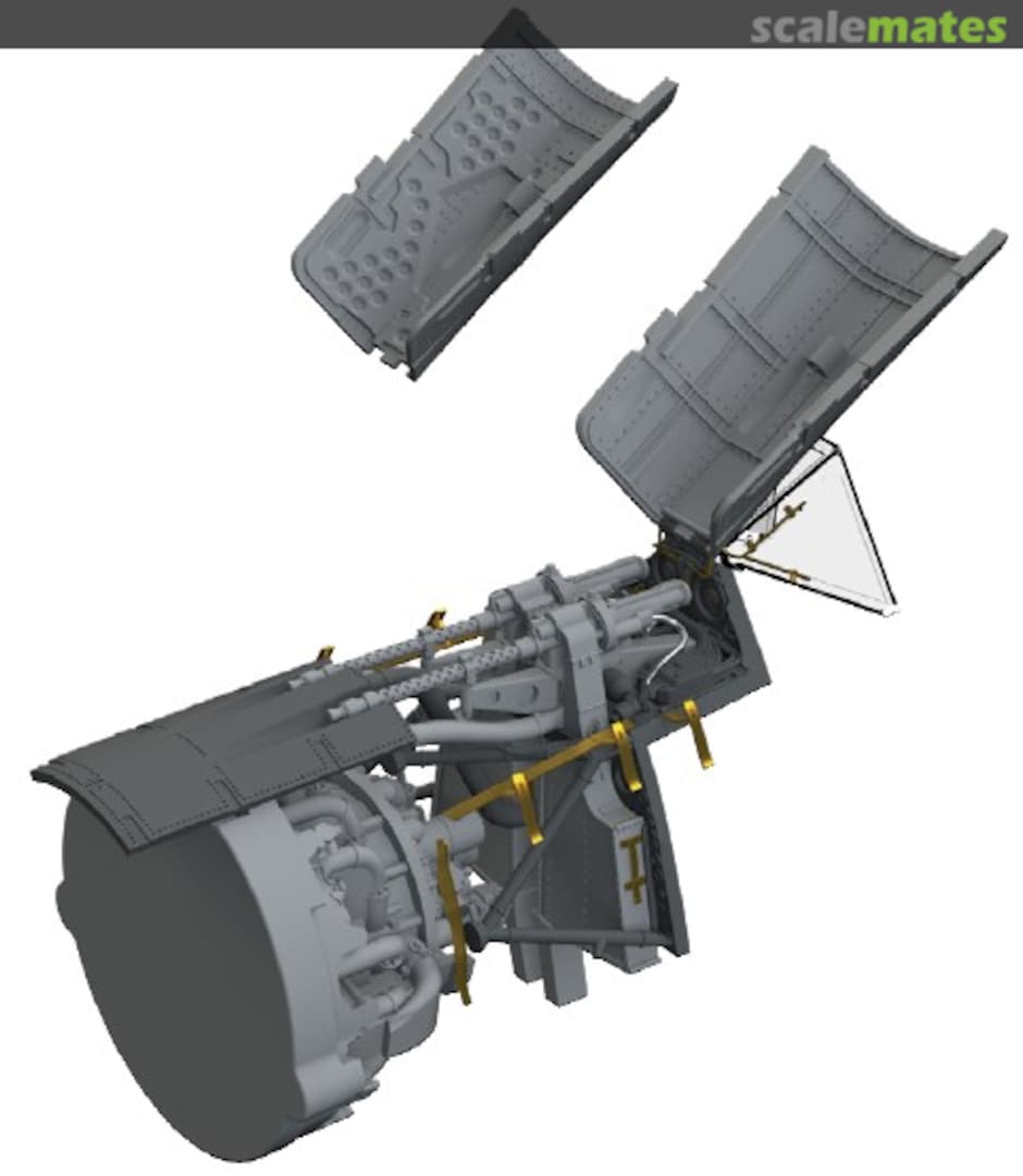 Boxart Fw 190A-5 fuselage guns 648392 Eduard