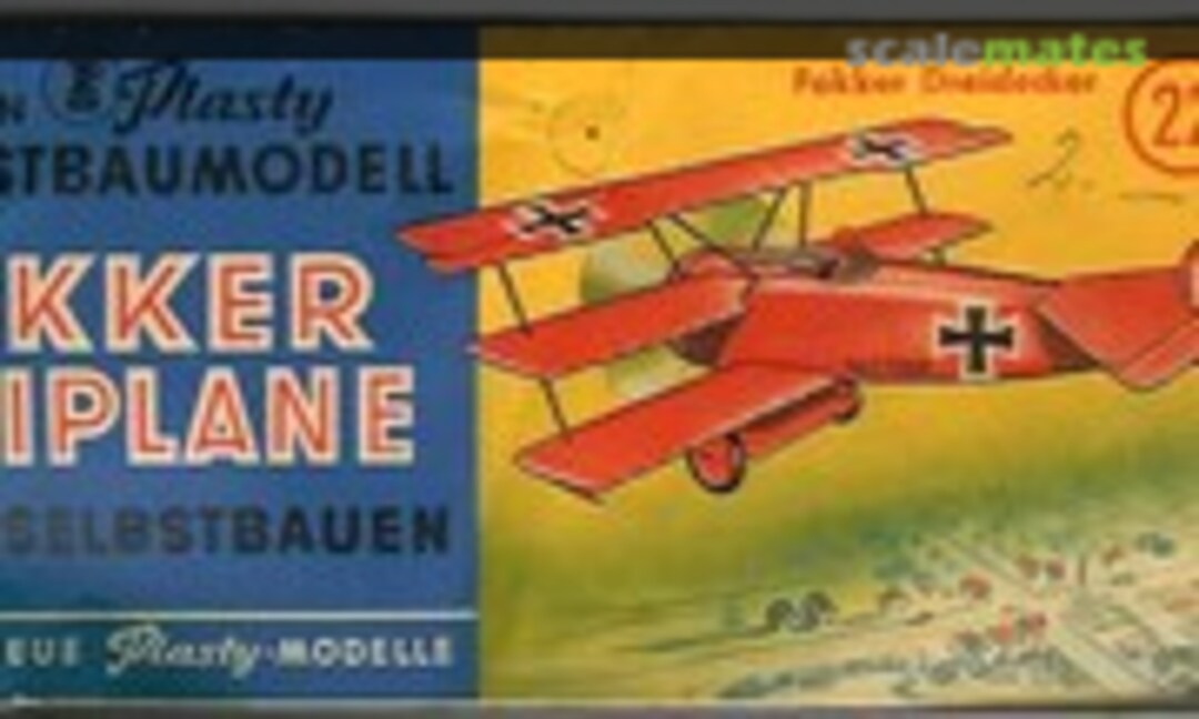 1:72 Fokker Triplane (Plasty 22)