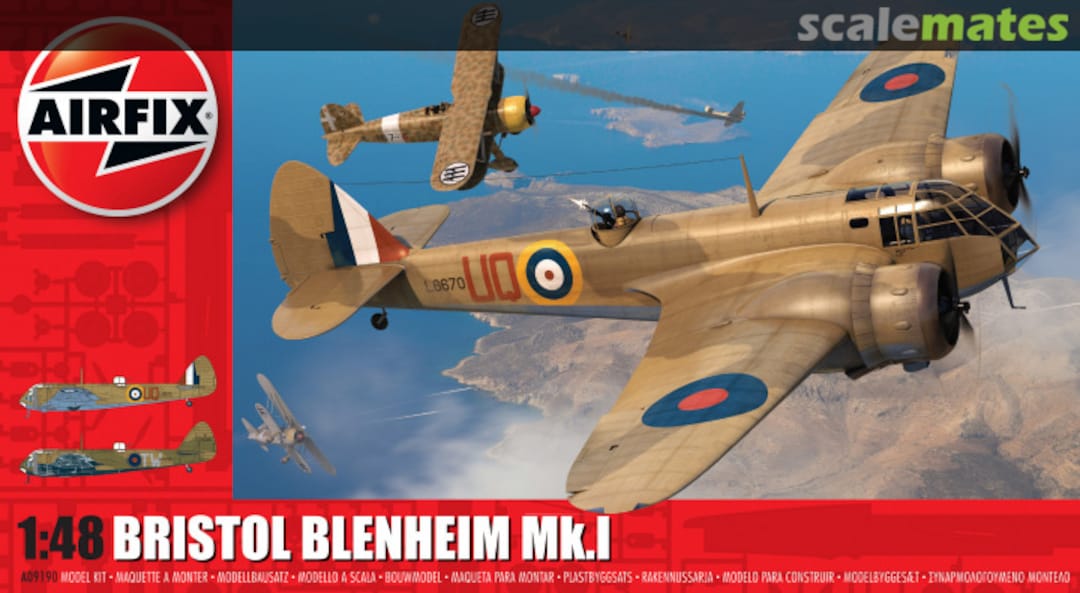 Boxart Bristol Blenheim Mk.I A09190 Airfix