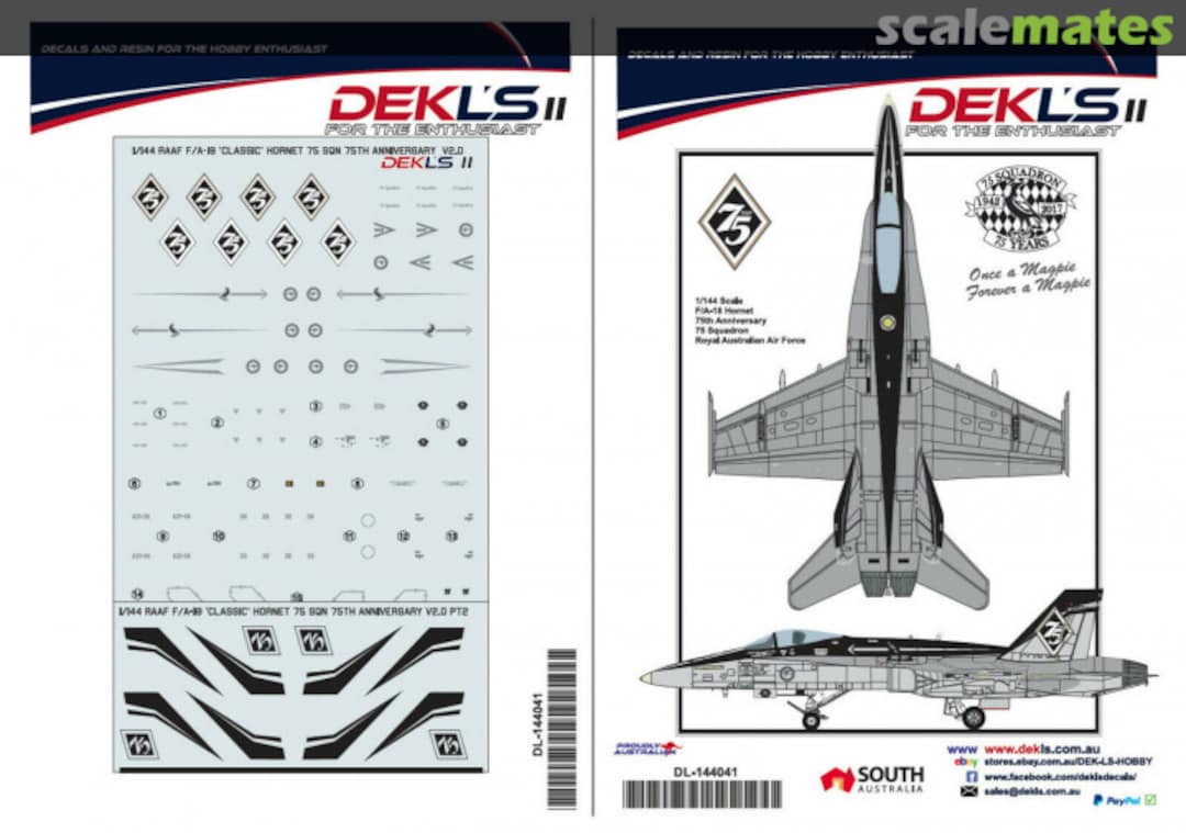 Boxart F/A-18 Hornet DL144041 DEKL's