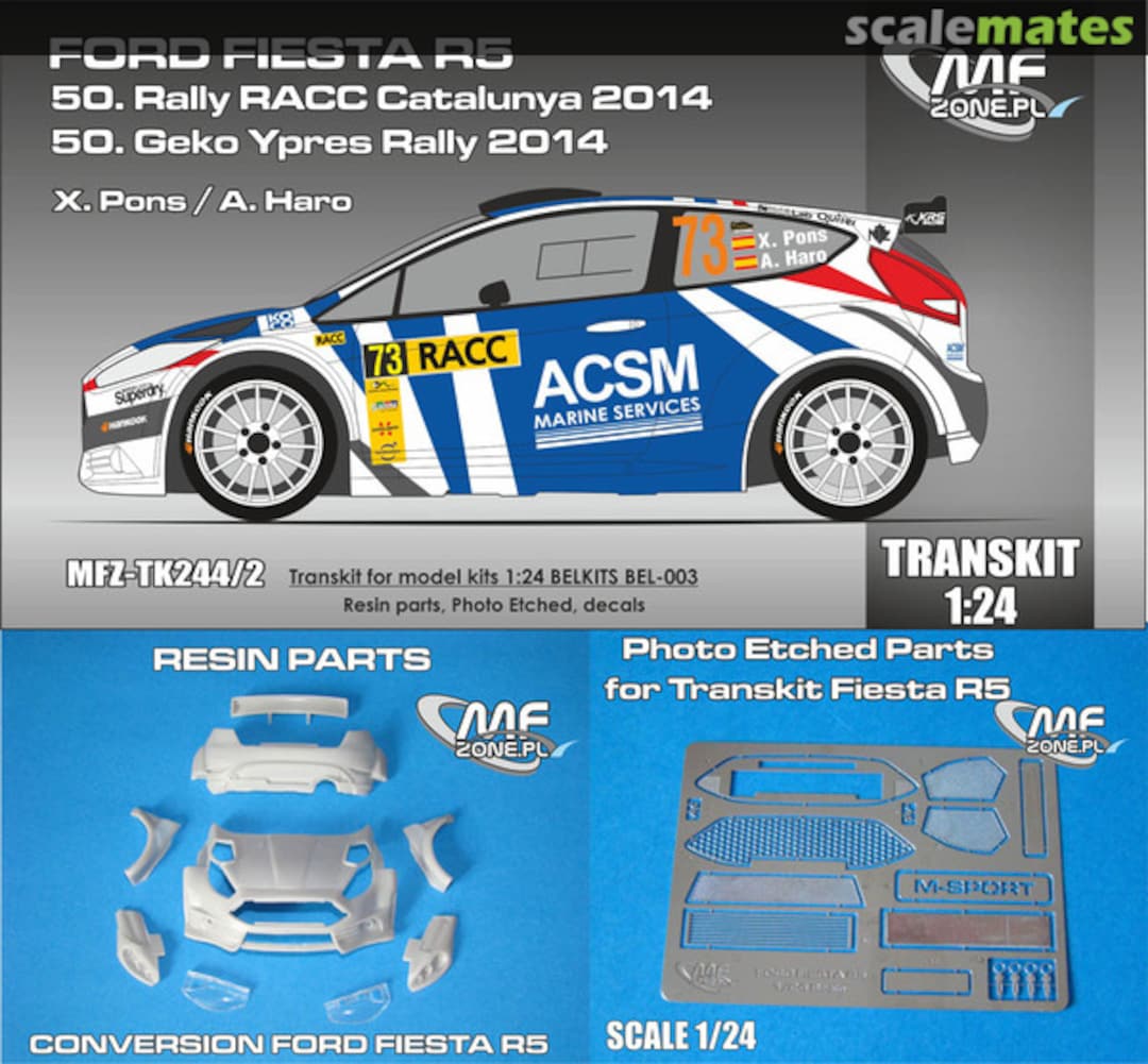 Boxart Ford Fiesta R5 "ACSM" TK244-2 MF-Zone