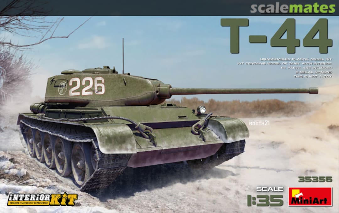 Boxart T-44 35356 MiniArt