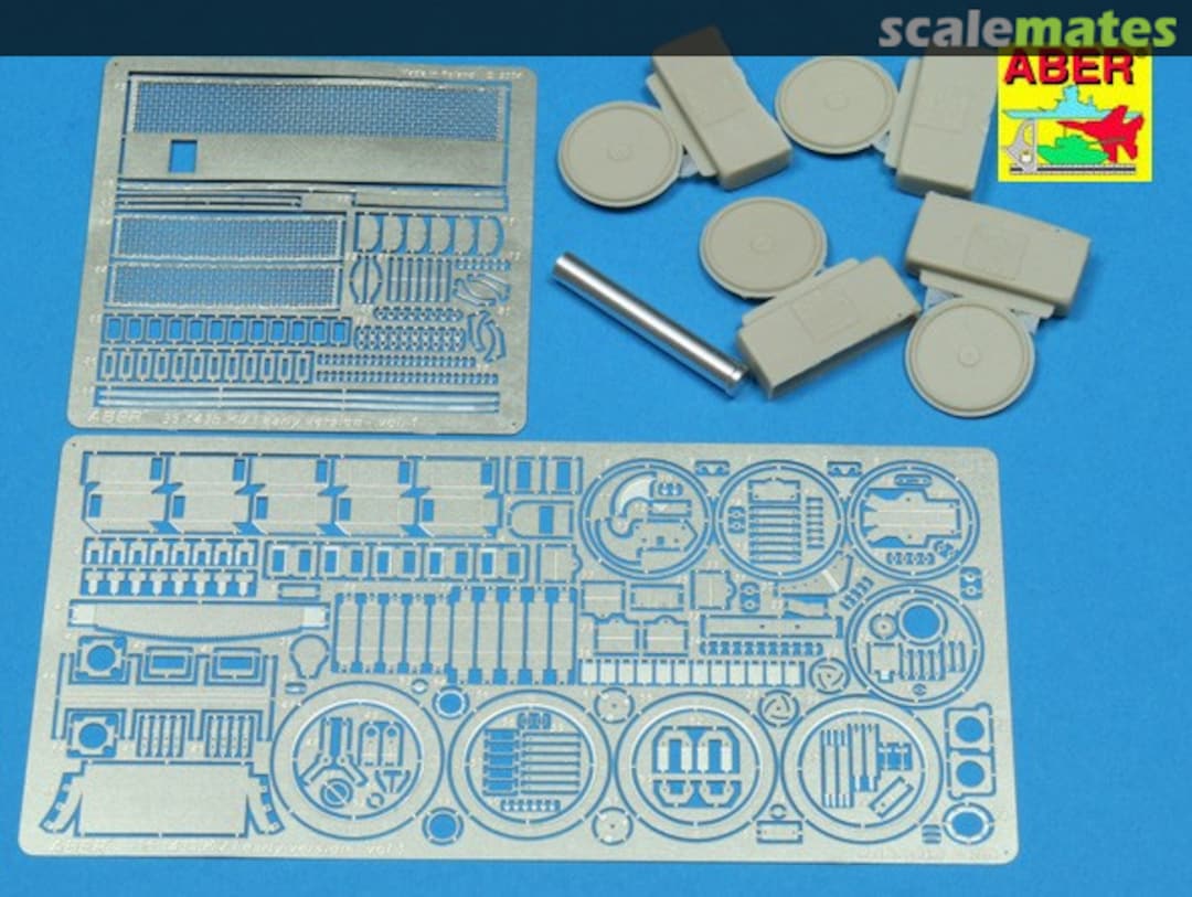 Contents Russian Heavy Tank KV-I Vol. 1 - Basic set 35143 Aber