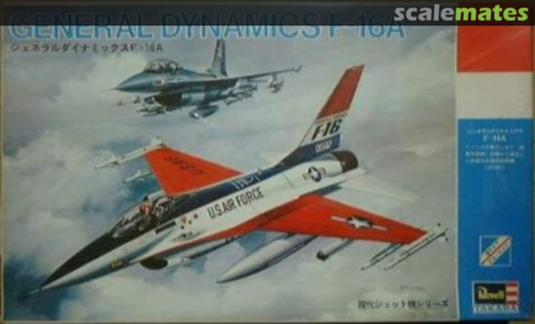 Boxart General Dynamics F-16A S31 Revell/Takara