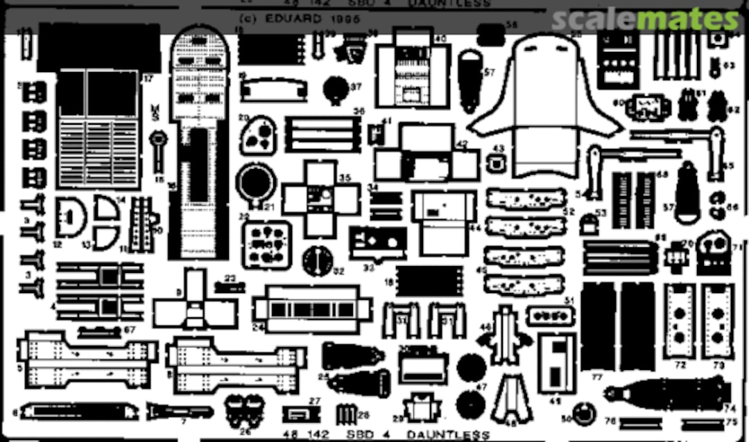 Boxart SBD-3 Dauntless 48142 Eduard