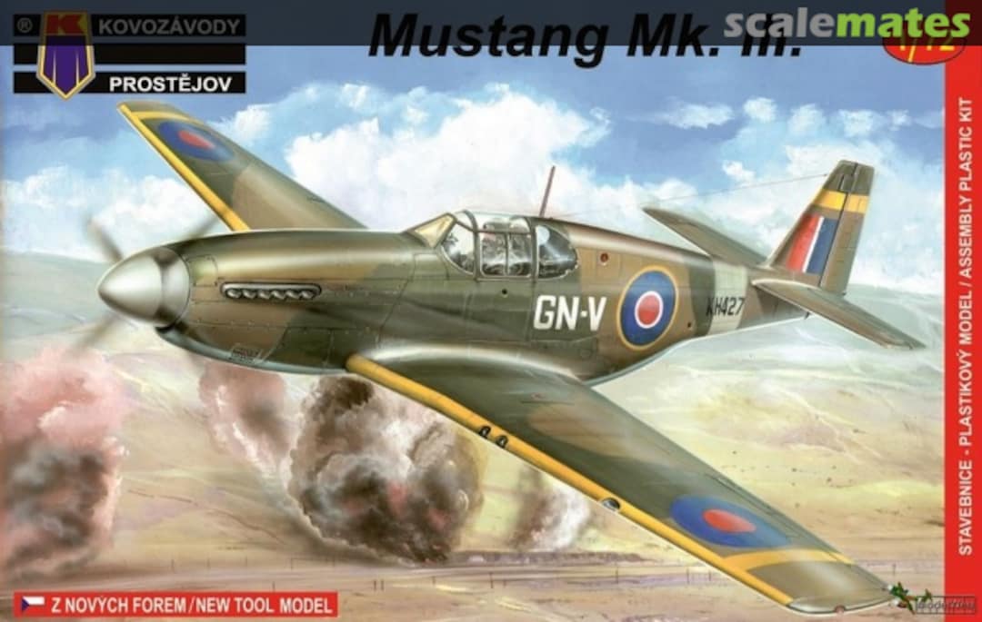 Boxart Mustang Mk. III. KPM0031 Kovozávody Prostějov