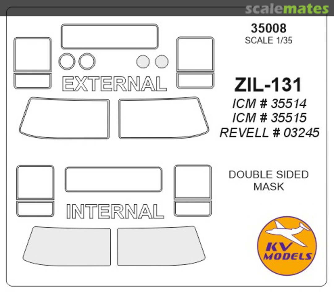 Boxart ZiL-131 35008 KV Models