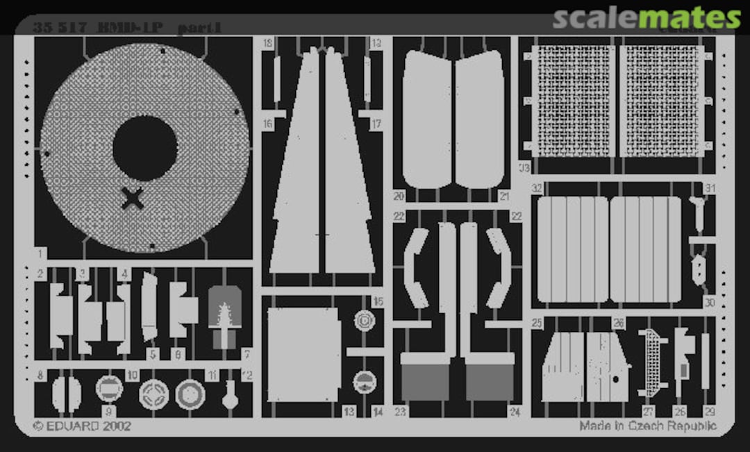 Boxart BMD-1P 35517 Eduard