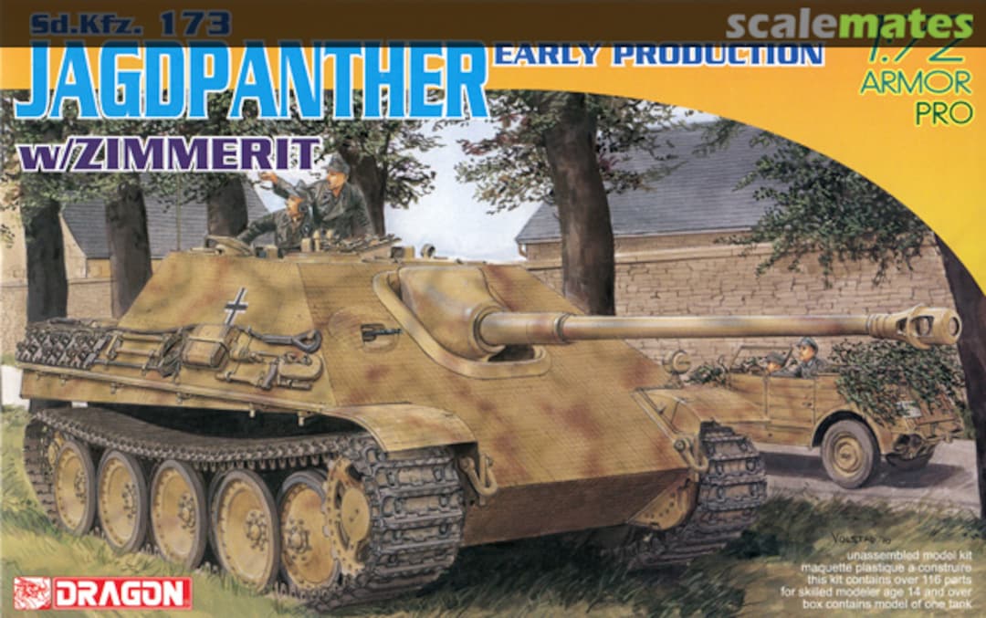 Boxart Sd.Kfz. 173 Jagdpanther 7241P Dragon