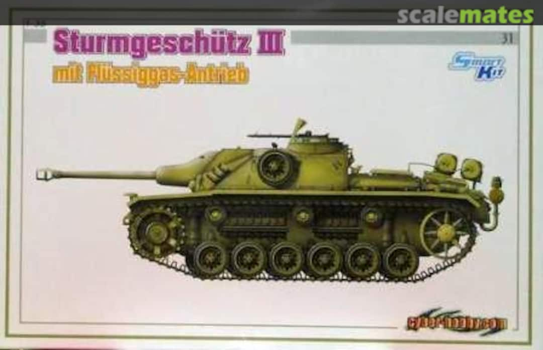 Boxart Sturmgeschütz III 6371 Cyber Hobby