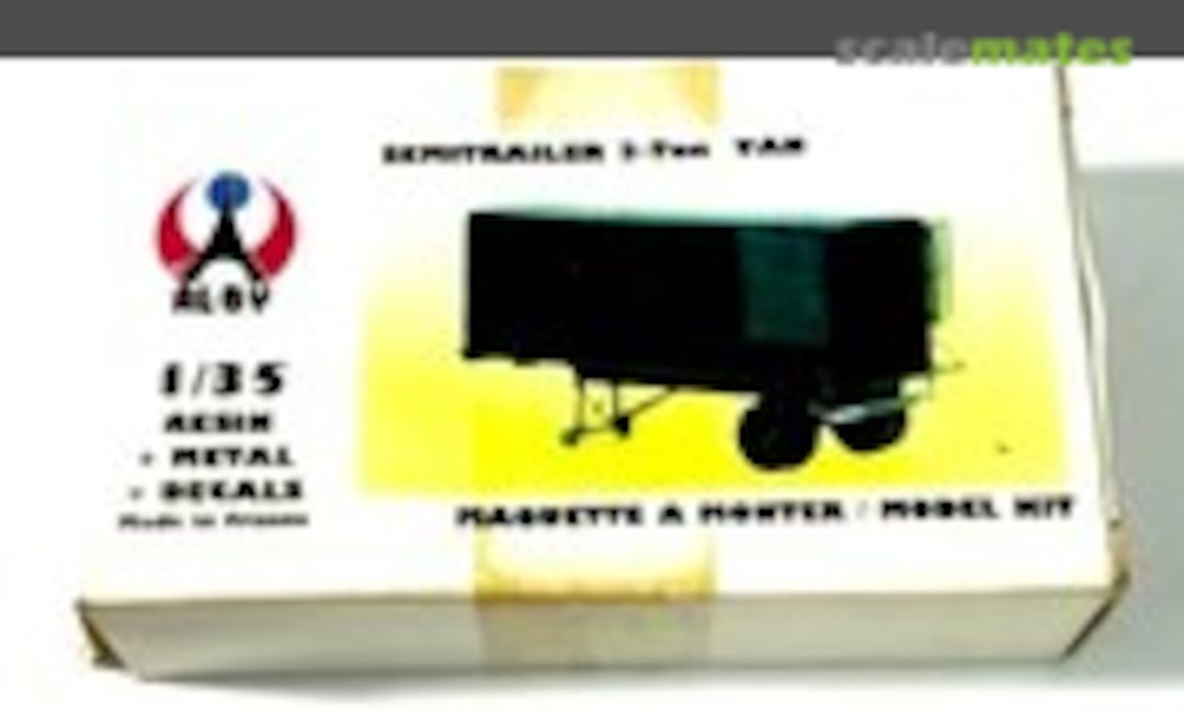 1:35 Semitrailer 3-Ton VAN (ALBY N/A)