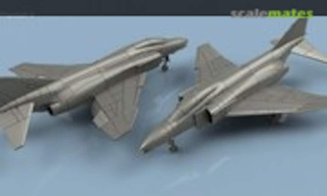 1:700 F-4 S Phantom II wings unfolded (5 planes) (L'Arsenal 3D700166)