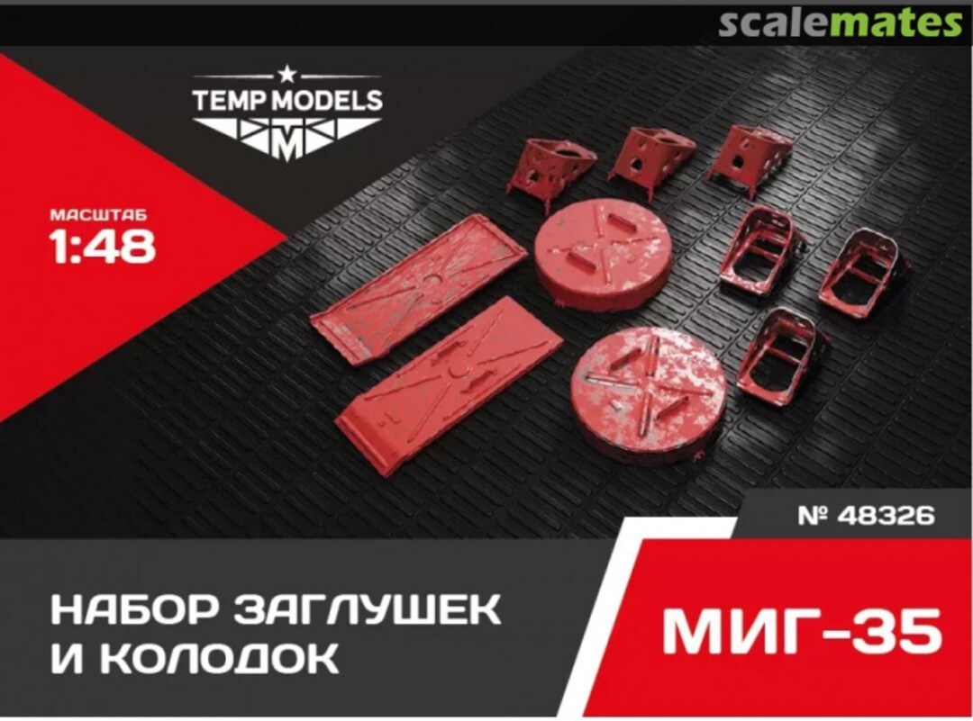 Boxart MiG-35 Set of plugs and pads 48326 Tempmodels