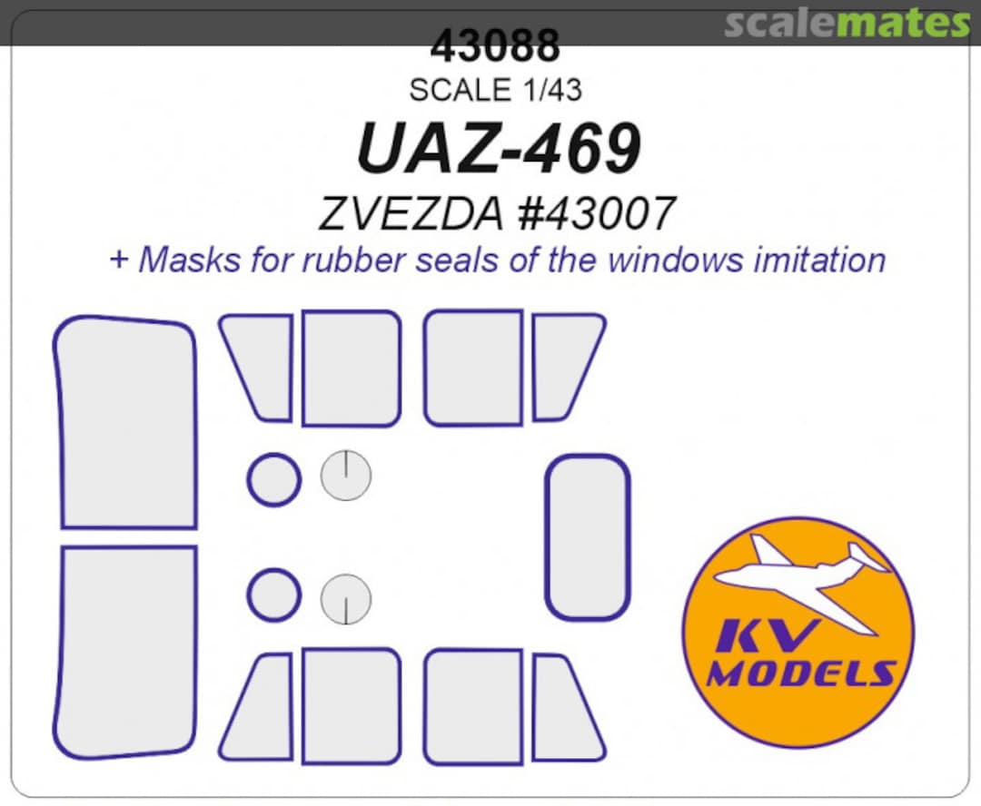 Boxart UAZ-469 43088 KV Models