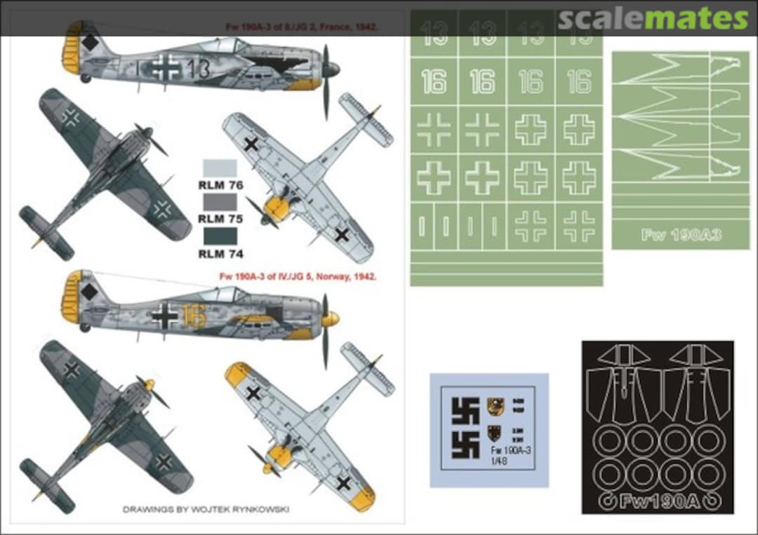 Boxart Fw 190A-3 K48138 Montex