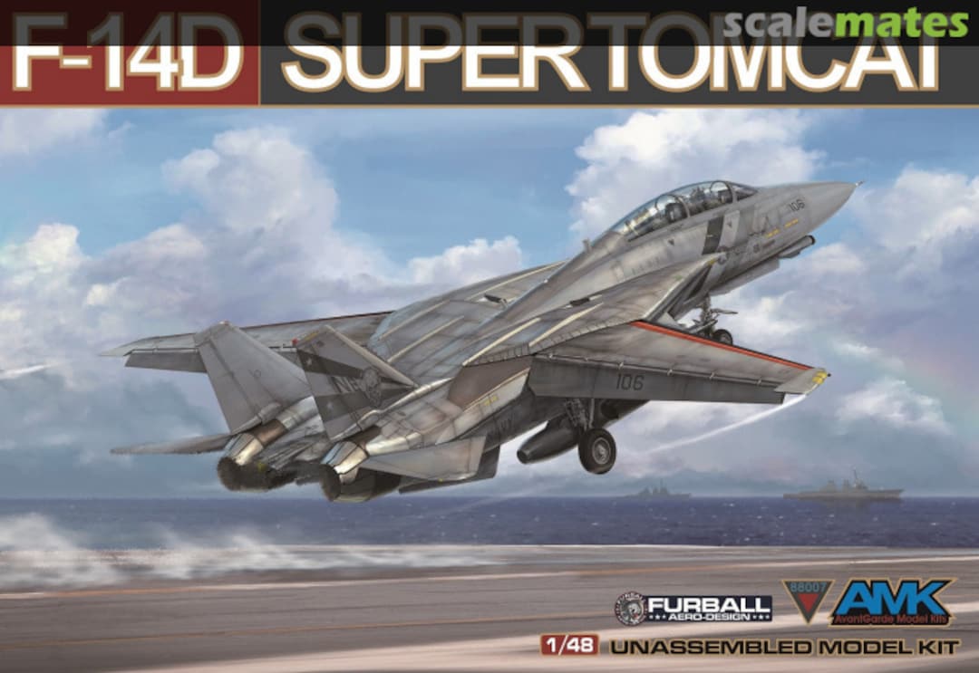 Boxart F-14D Super Tomcat 88007 AvantGarde Model Kits