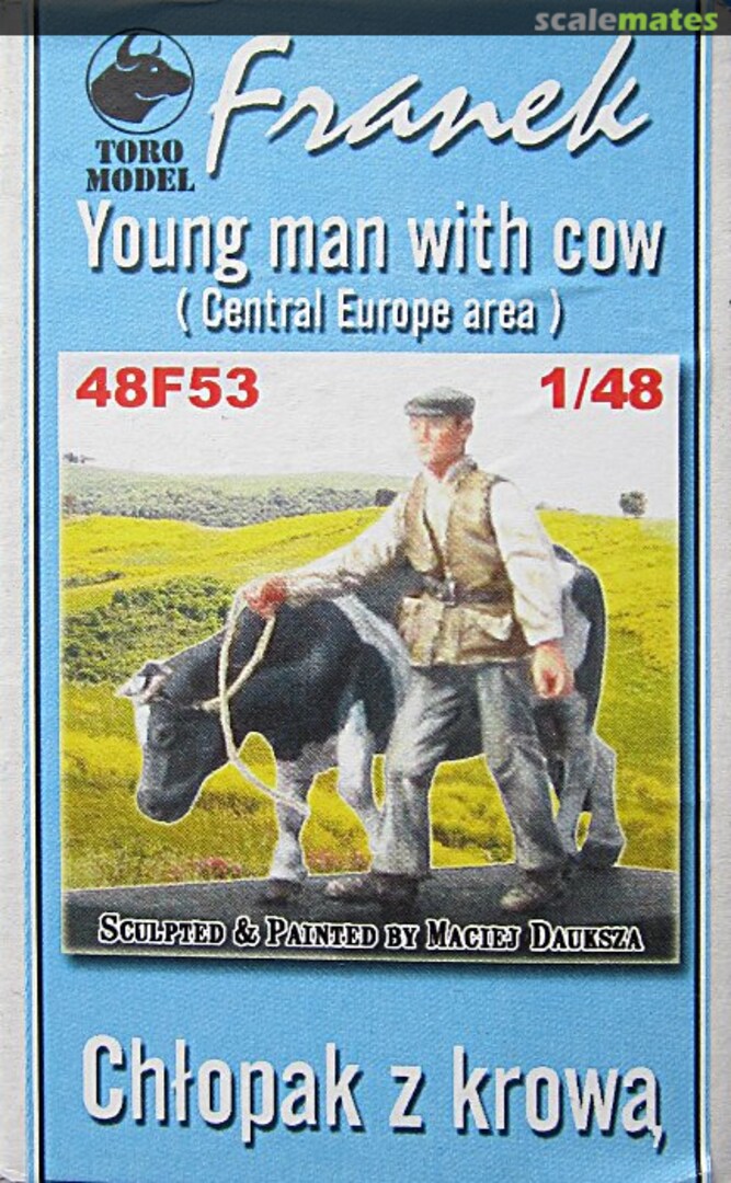 Boxart Franek: Young Man with Cow (Central Europe Area) 48F53 ToRo Model