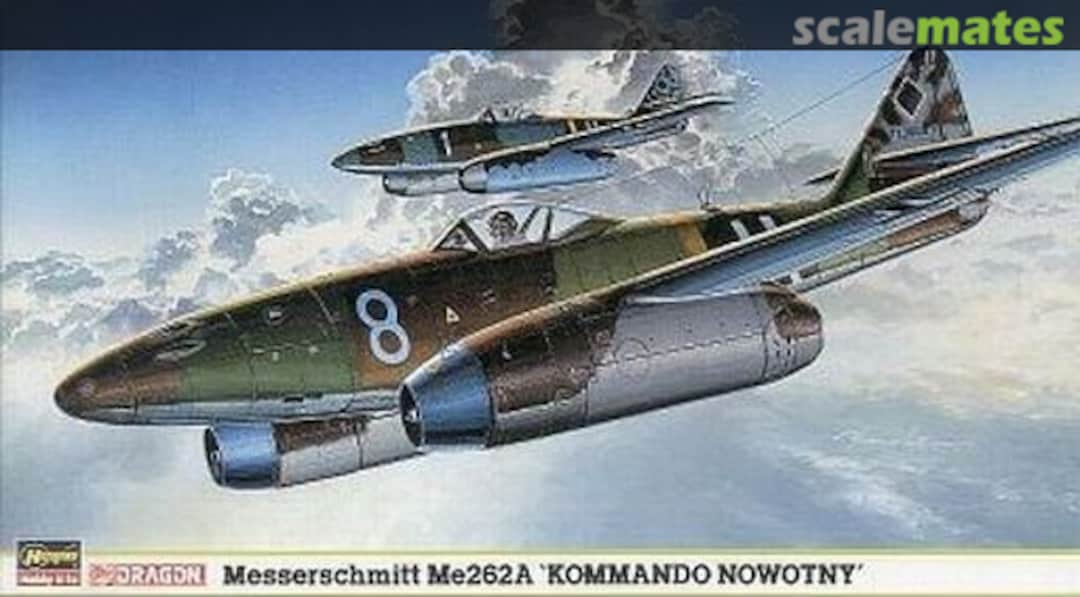 Boxart Messerschmitt Me262A 'Kommando Nowotny' 86819 Hasegawa