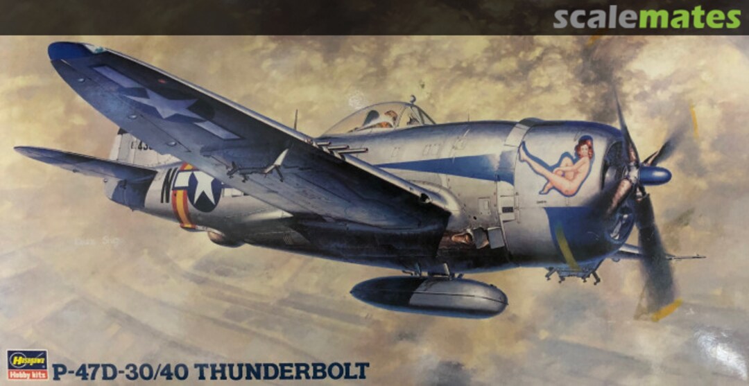 Boxart P-47D-30/40 Thunderbolt 09141 Hasegawa