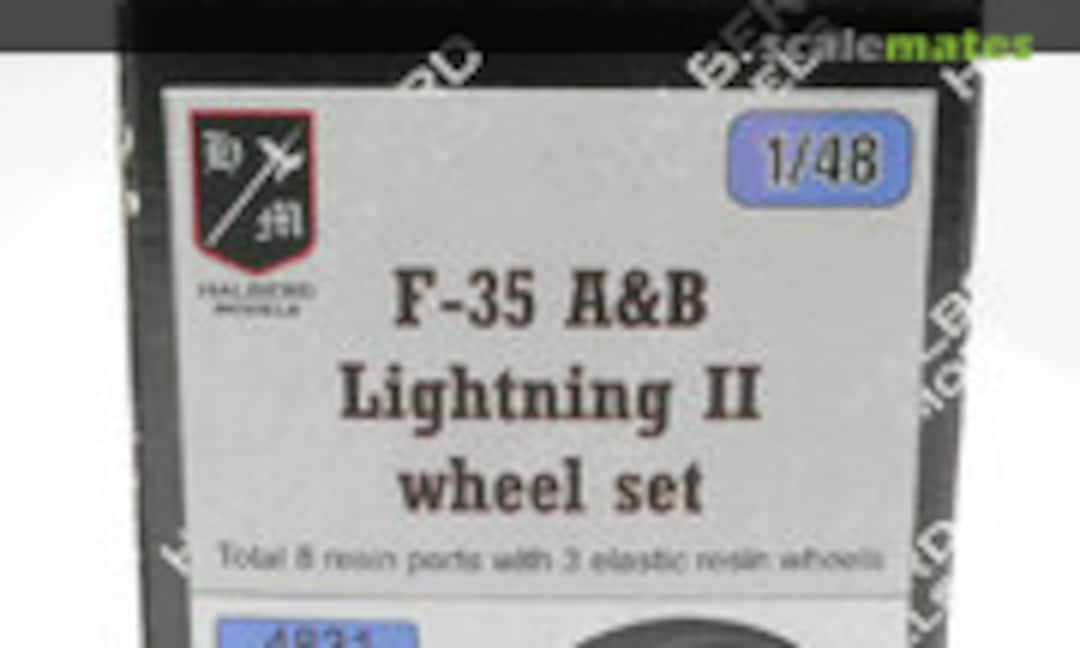 1:48 F-35 A&amp;B Lightning II wheel set (Halberd Models 4831)